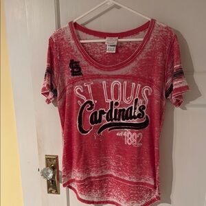 Genuine Merchandise Red St. Louis Cardinals Women's Top